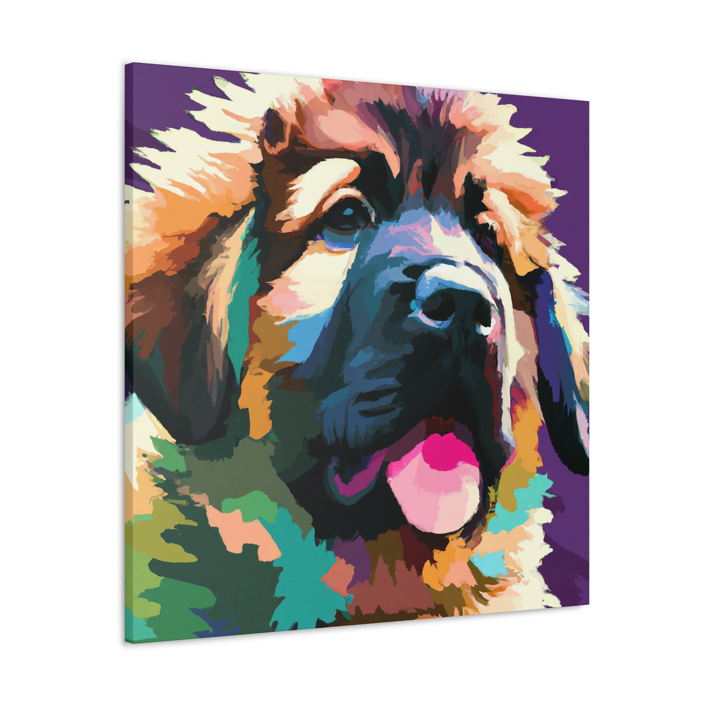 Baroness Aemilia von Preuss - Leonberger - Canvas