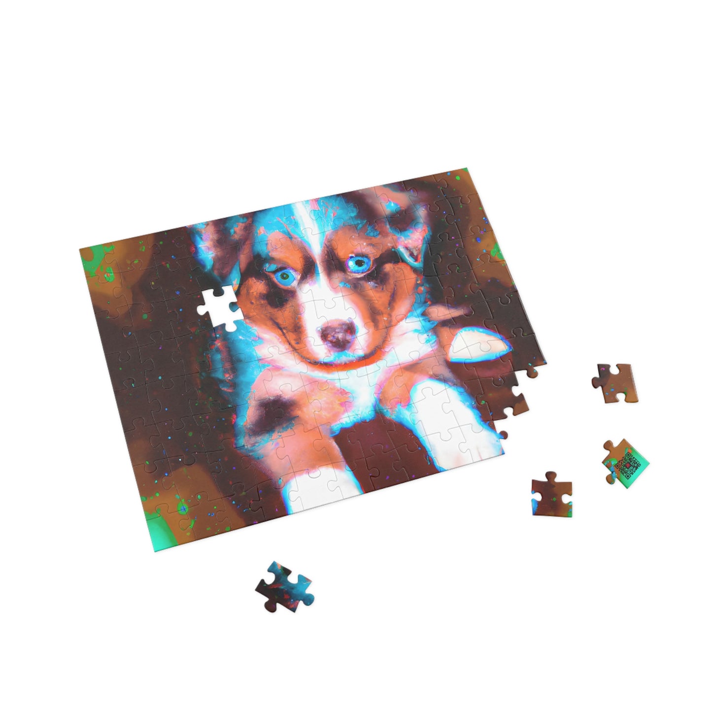 Chantal LeCrayon - Australian Shepherd Puppy - Puzzle