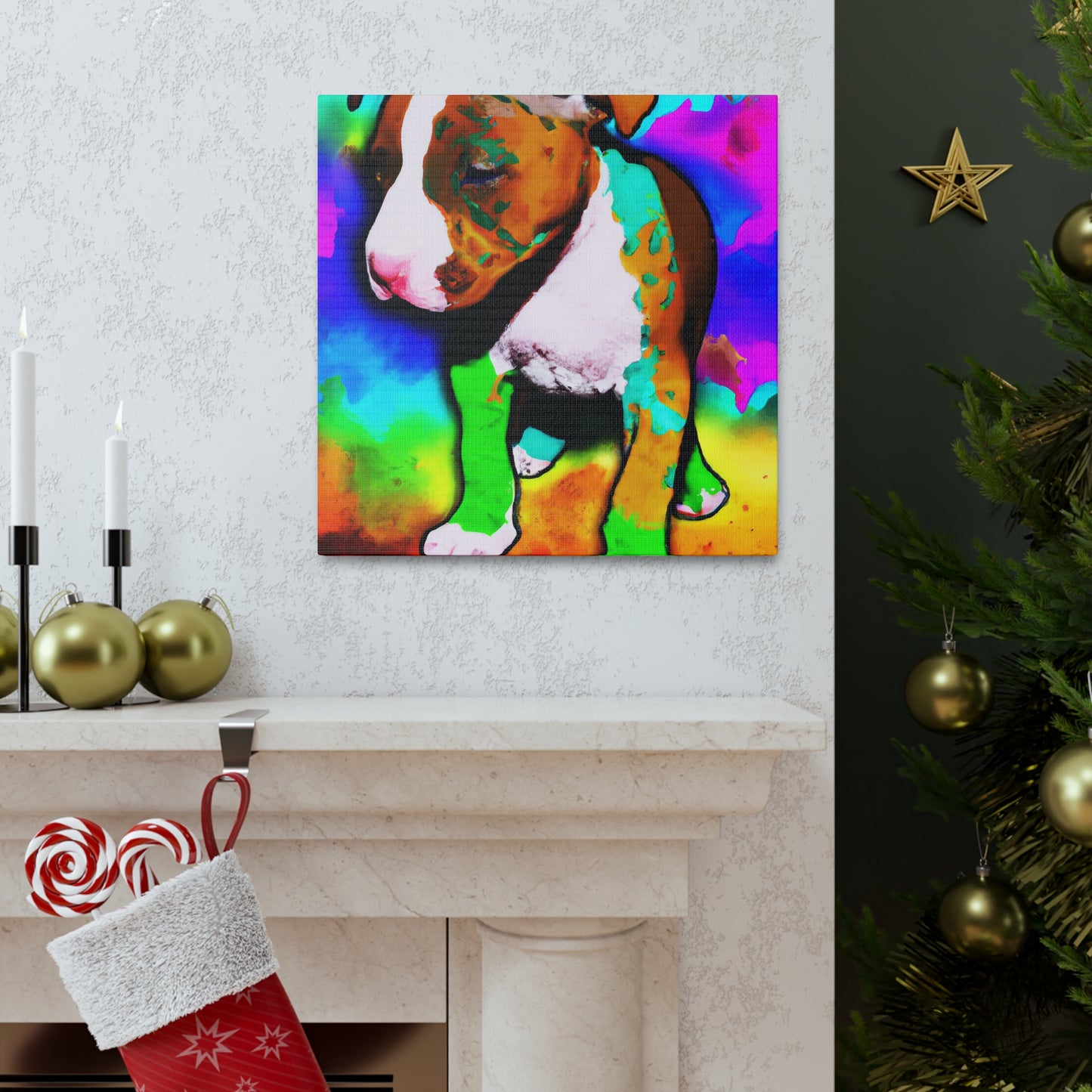 Agostina di Grandì - Pitbull Puppy - Canvas