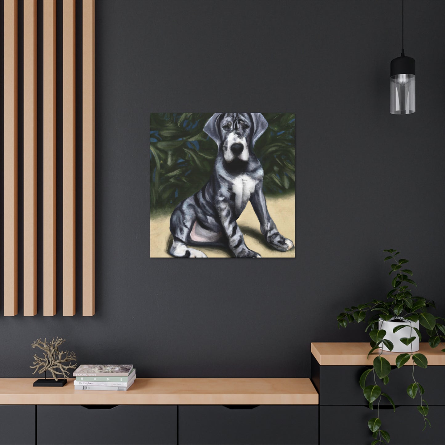 Dame Agneta de Valois - Great Dane - Canvas