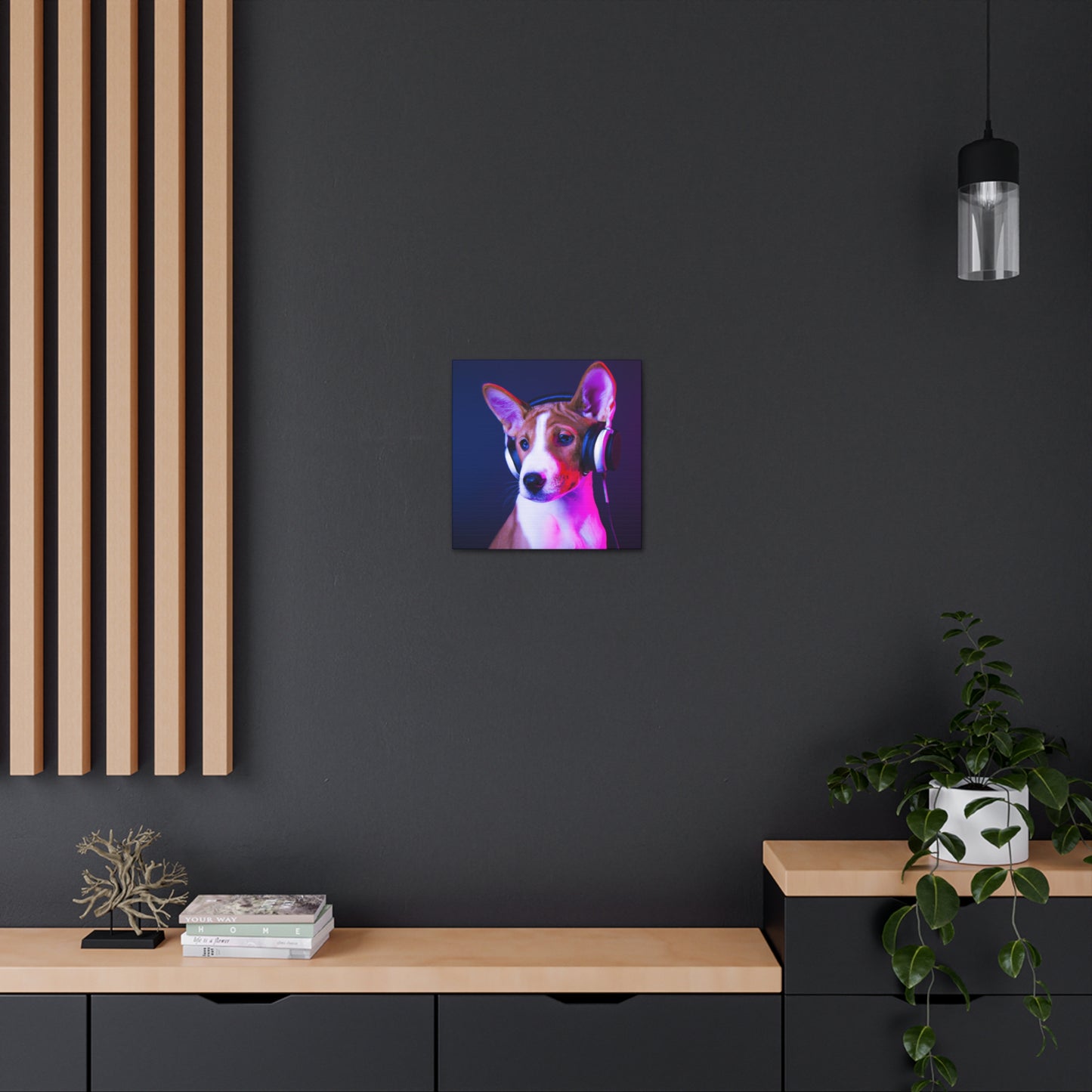 Dalia Ching-Nur - Basenji - Canvas