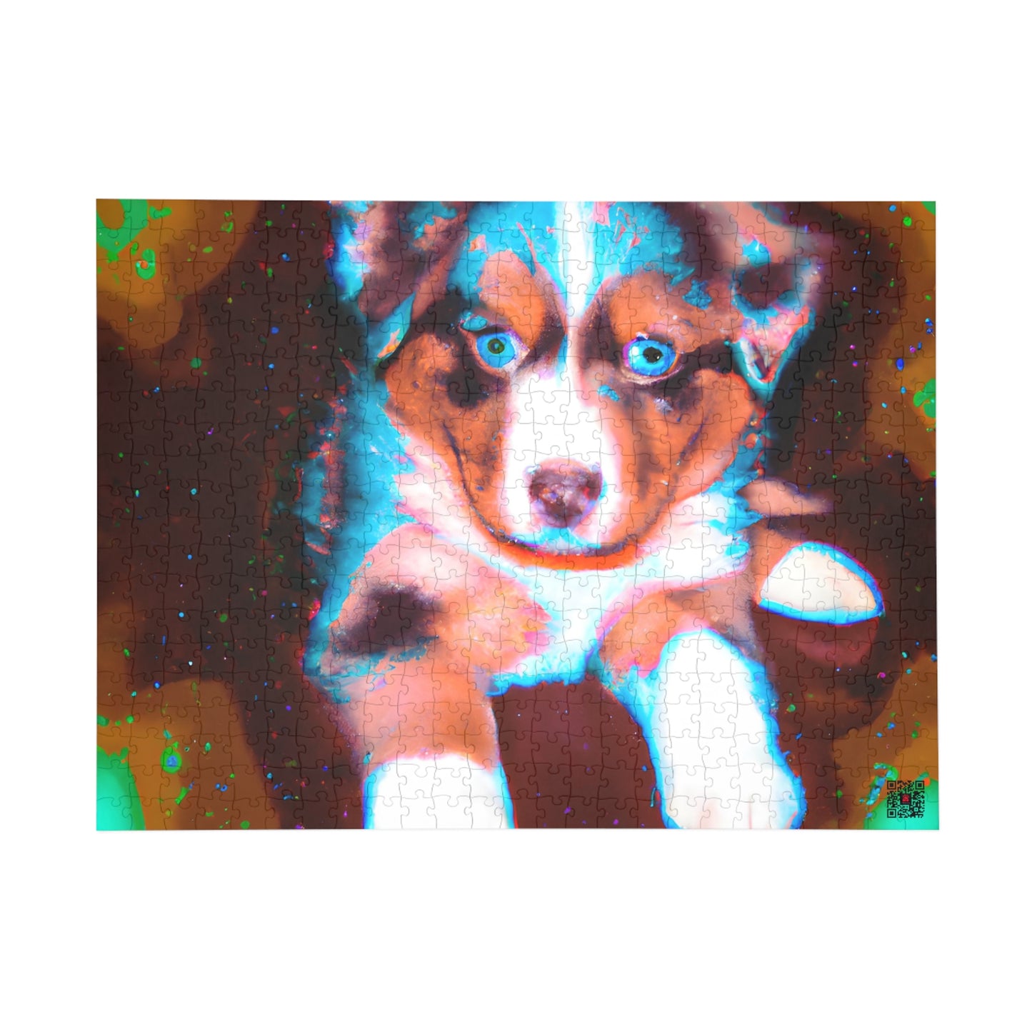 Chantal LeCrayon - Australian Shepherd Puppy - Puzzle