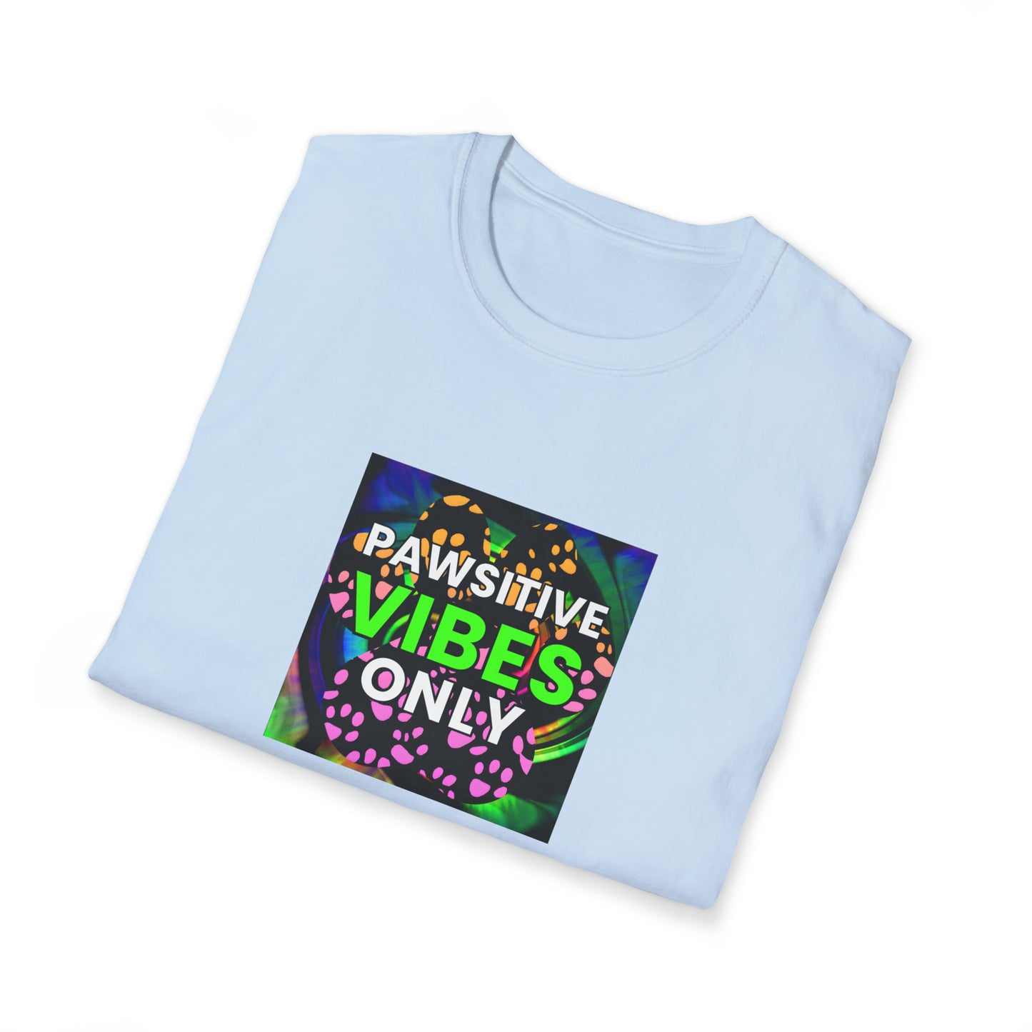 Happiness Hawk - "Pawsitive Vibes Only" Unisex Tee