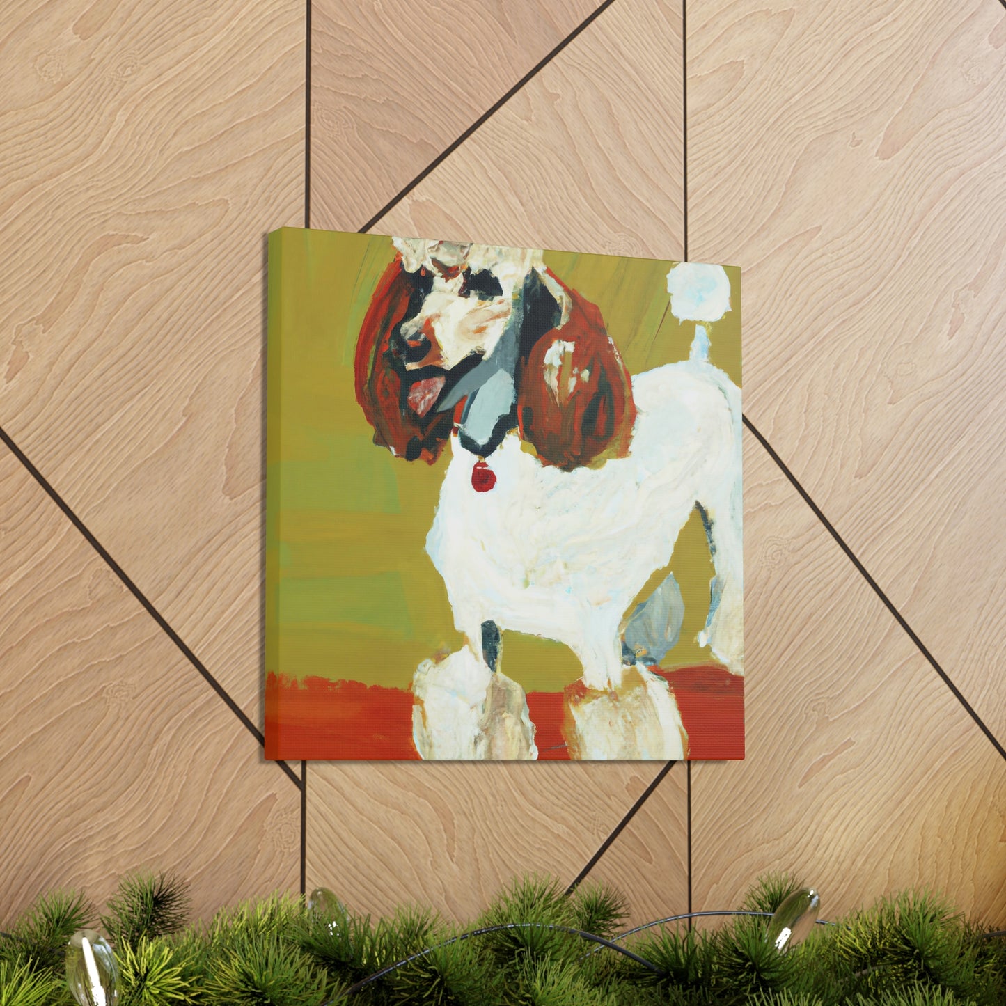 Gwendolyn de Amberley - Poodle - Canvas