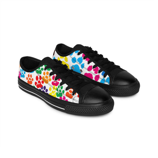 Crispin Pierre - Paw Print - Low-Top