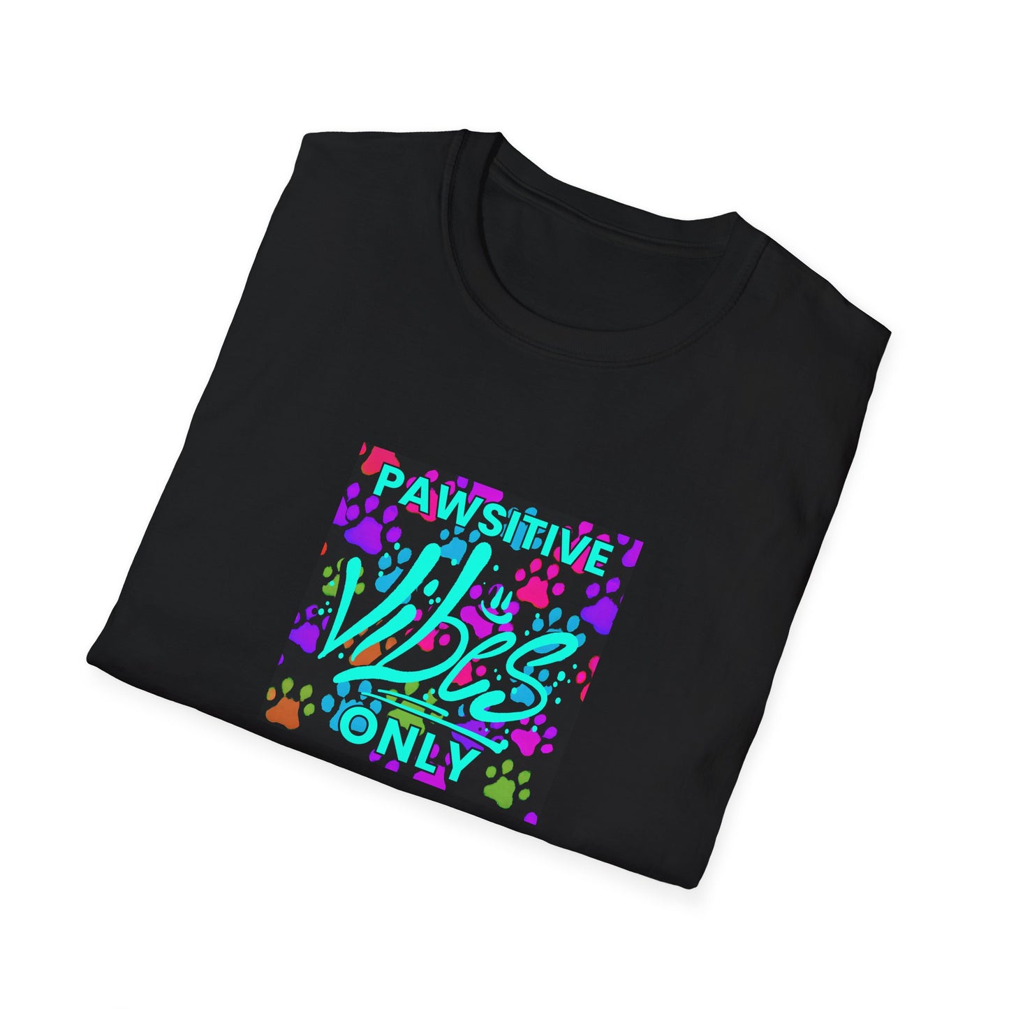 Sir Optimistico - "Pawsitive Vibes Only" Unisex Tee