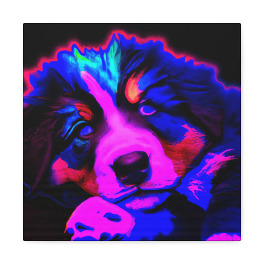 Prince/Princess Bianca de Lausanne - Bernese Mountain Dog - Canvas