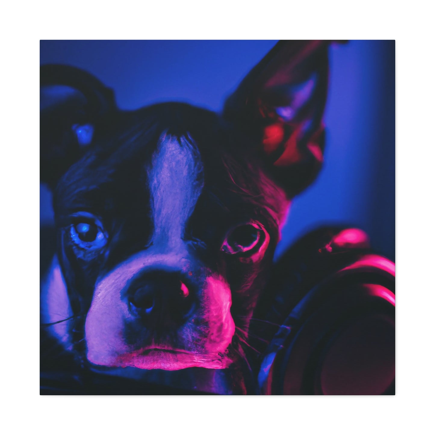 Theodoric of Bostonia - Boston Terrier - Canvas