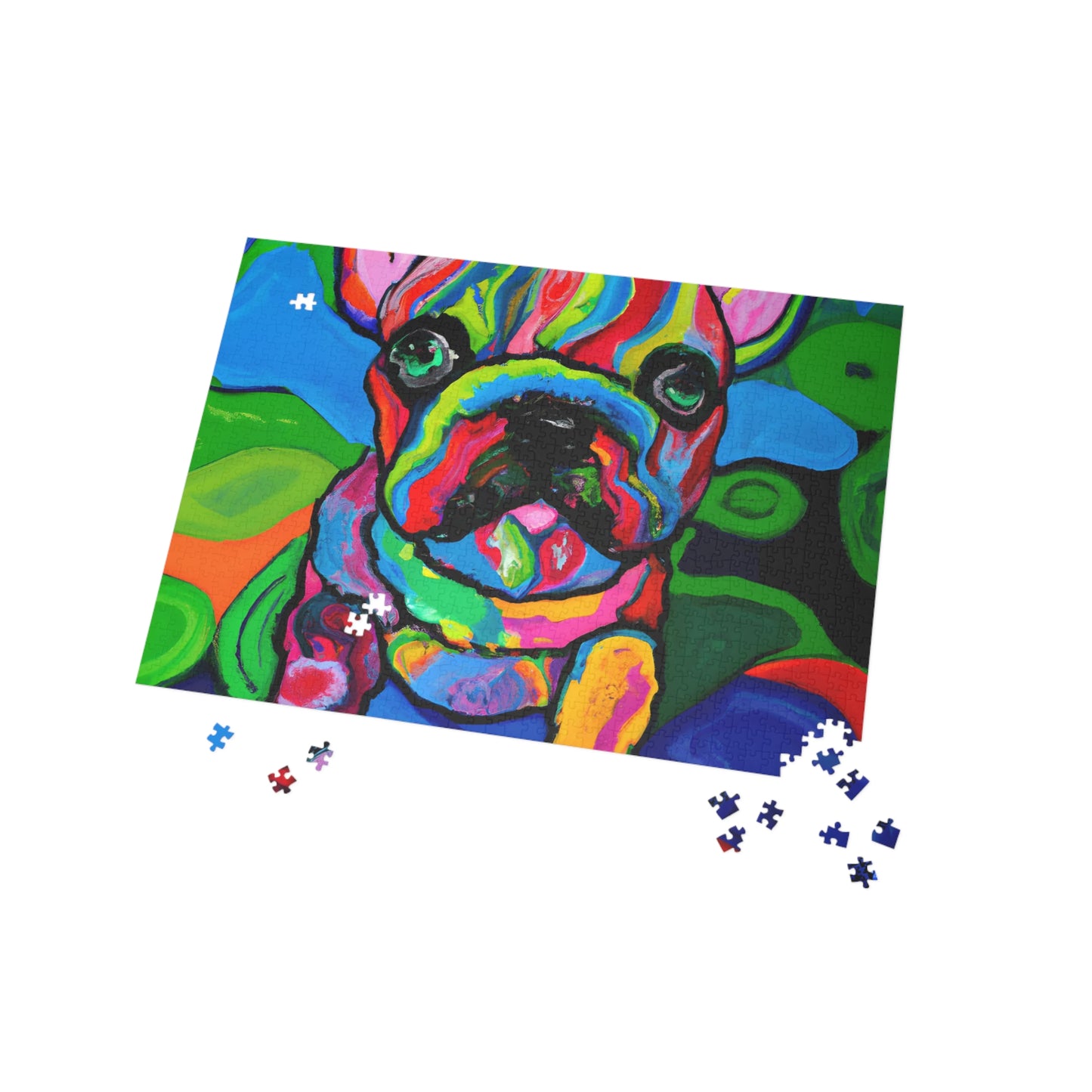Pierre Oriol - Frech Bulldog - Puzzle