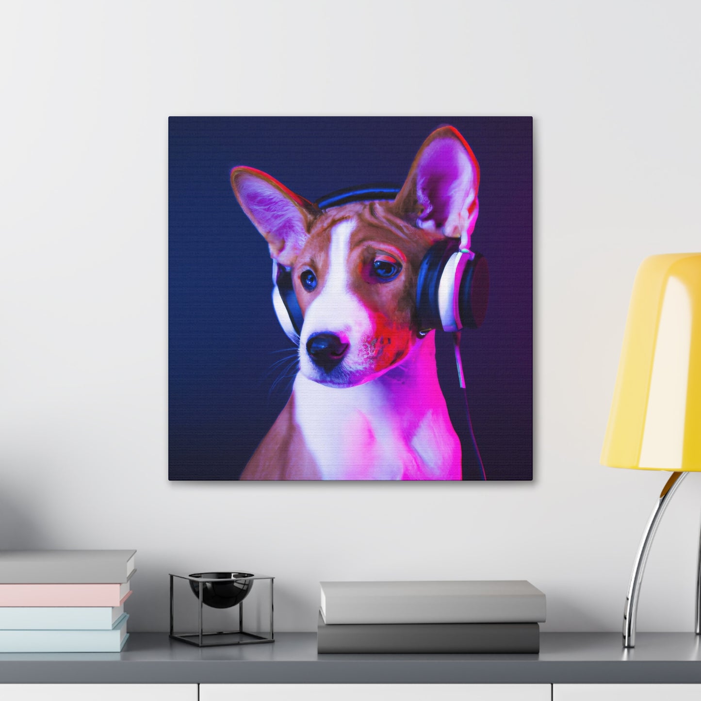 Dalia Ching-Nur - Basenji - Canvas