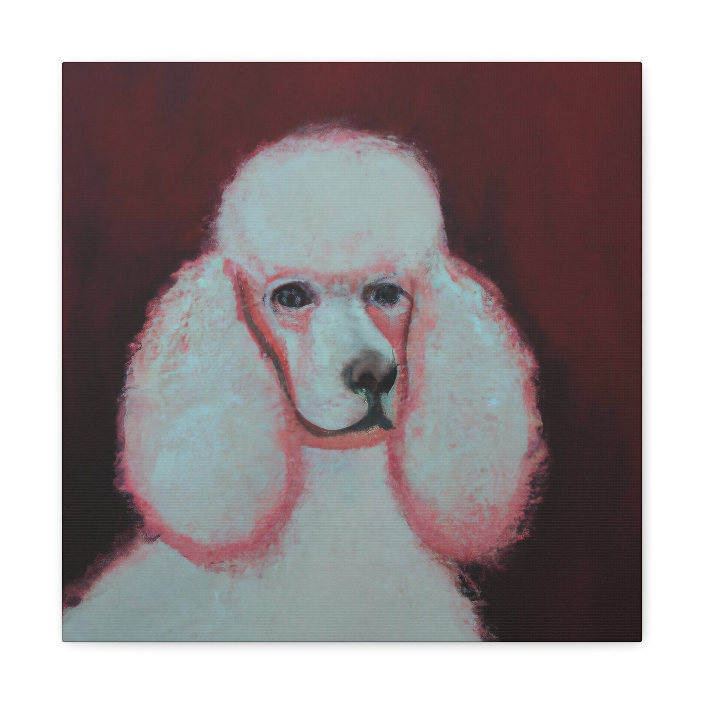 Lady Fedia of Rouen. - Poodle - Canvas