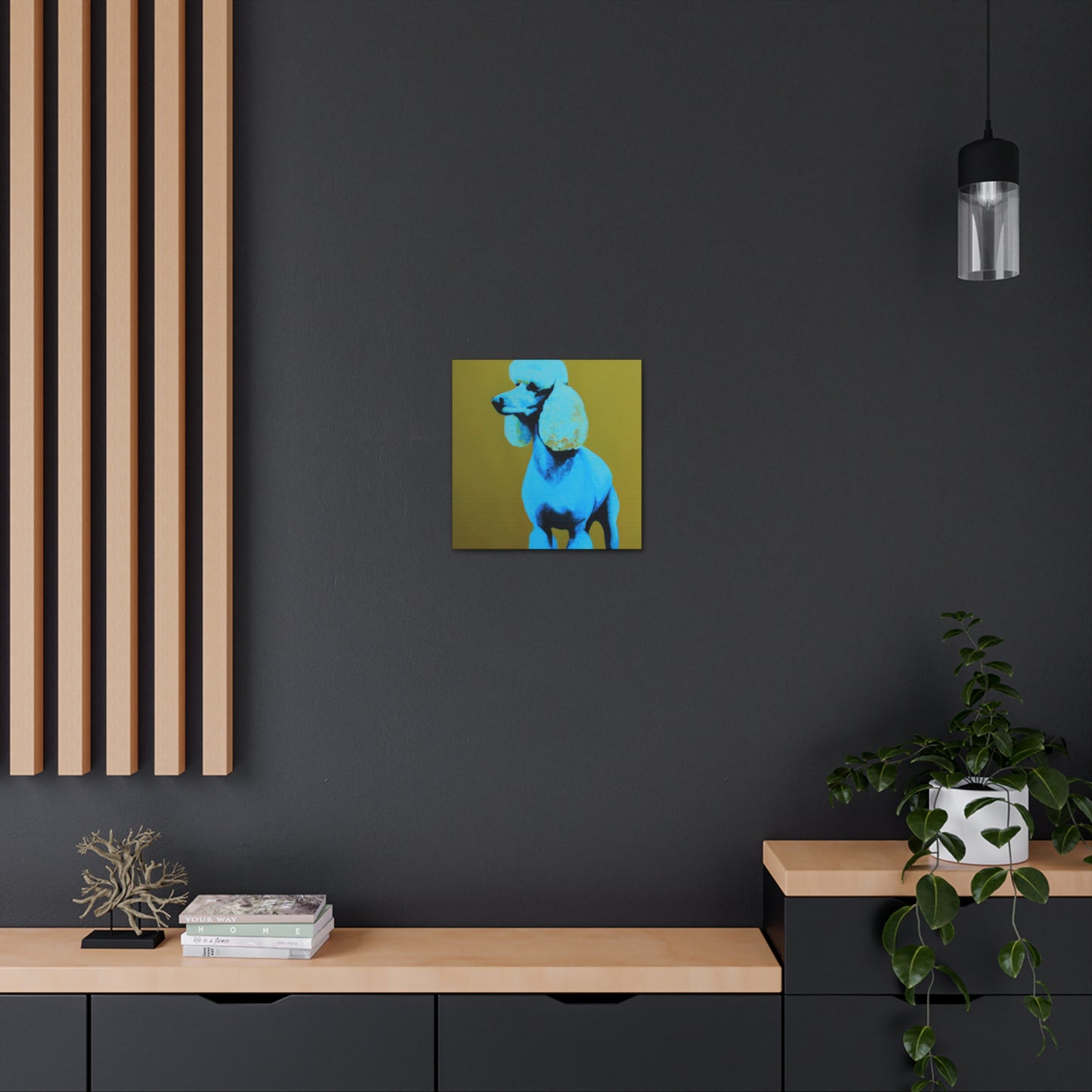 Rikart the Magnificent - Poodle - Canvas