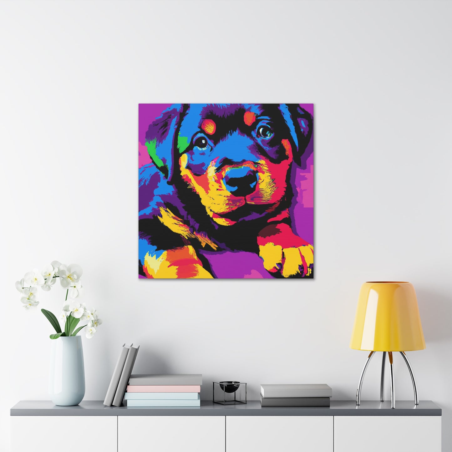 Countess Adelheid von Gottesheim - Rottweiler - Canvas