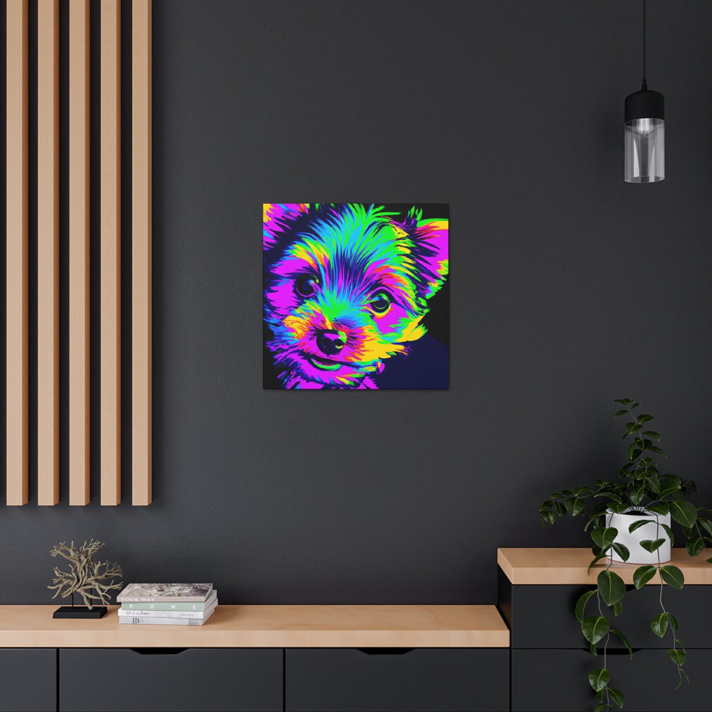 Siranthe Aurora Von Rothwein - Yorkie Puppy - Canvas