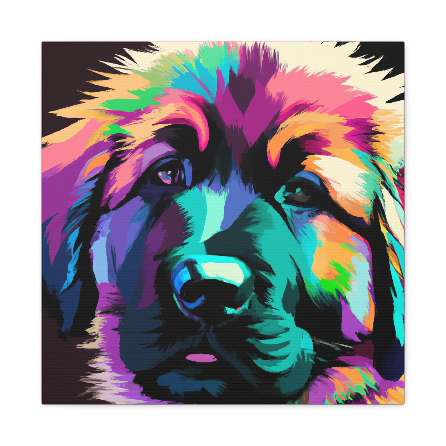 Baroness Estelle von Neumann - Leonberger - Canvas