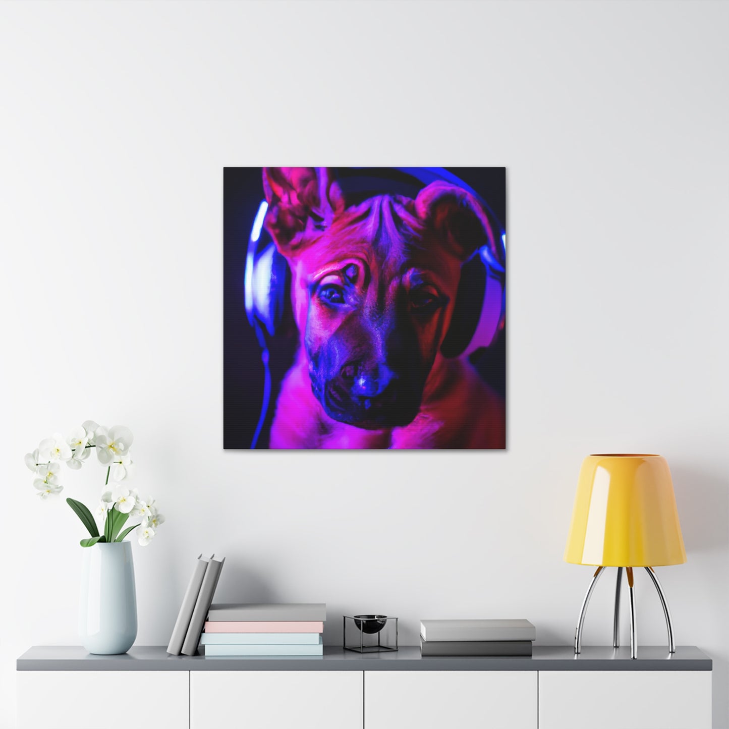 Countess Viggo Vanvanderbilt - Belgian Malinois - Canvas