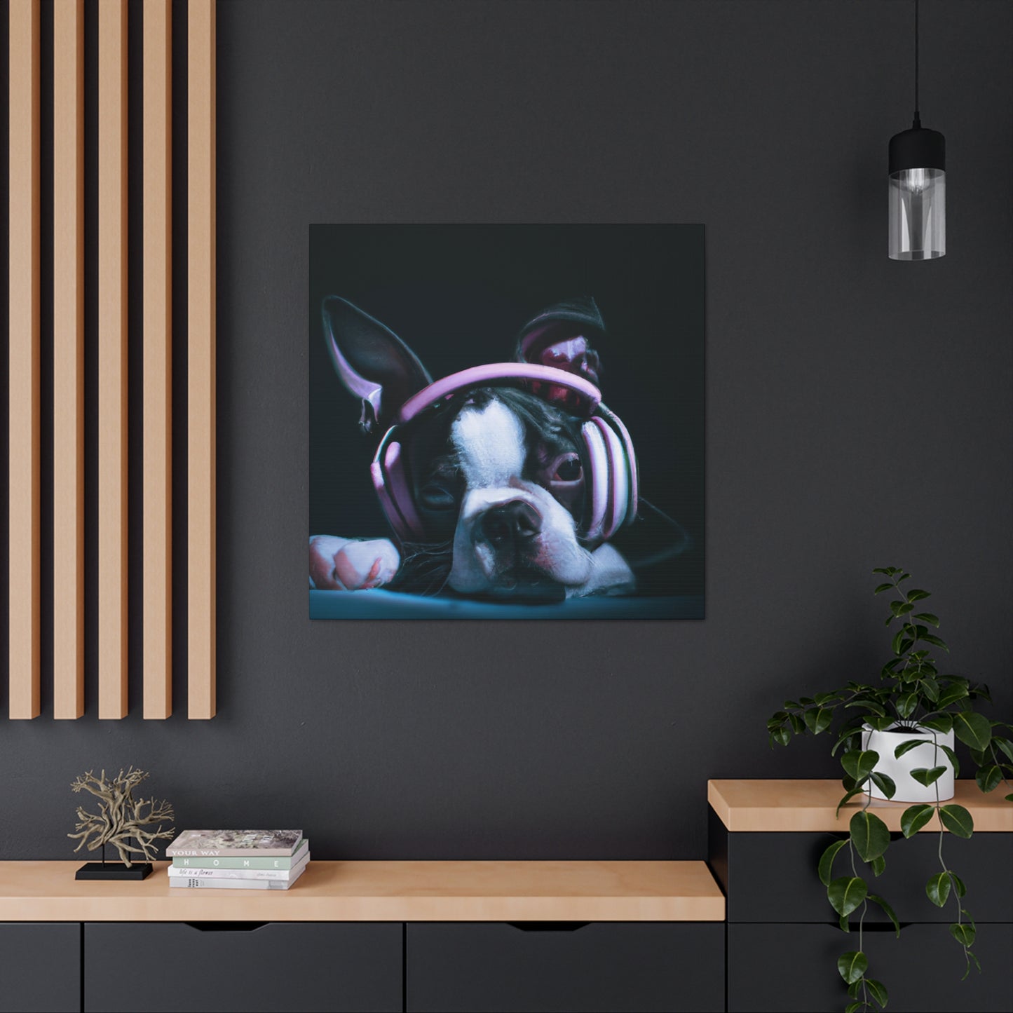 The Baron of Boston - Lady Camille DeVere - Boston Terrier - Canvas