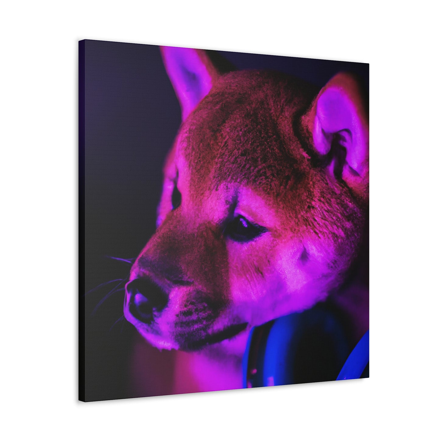 Lingzi Xie - Shiba Inu - Canvas