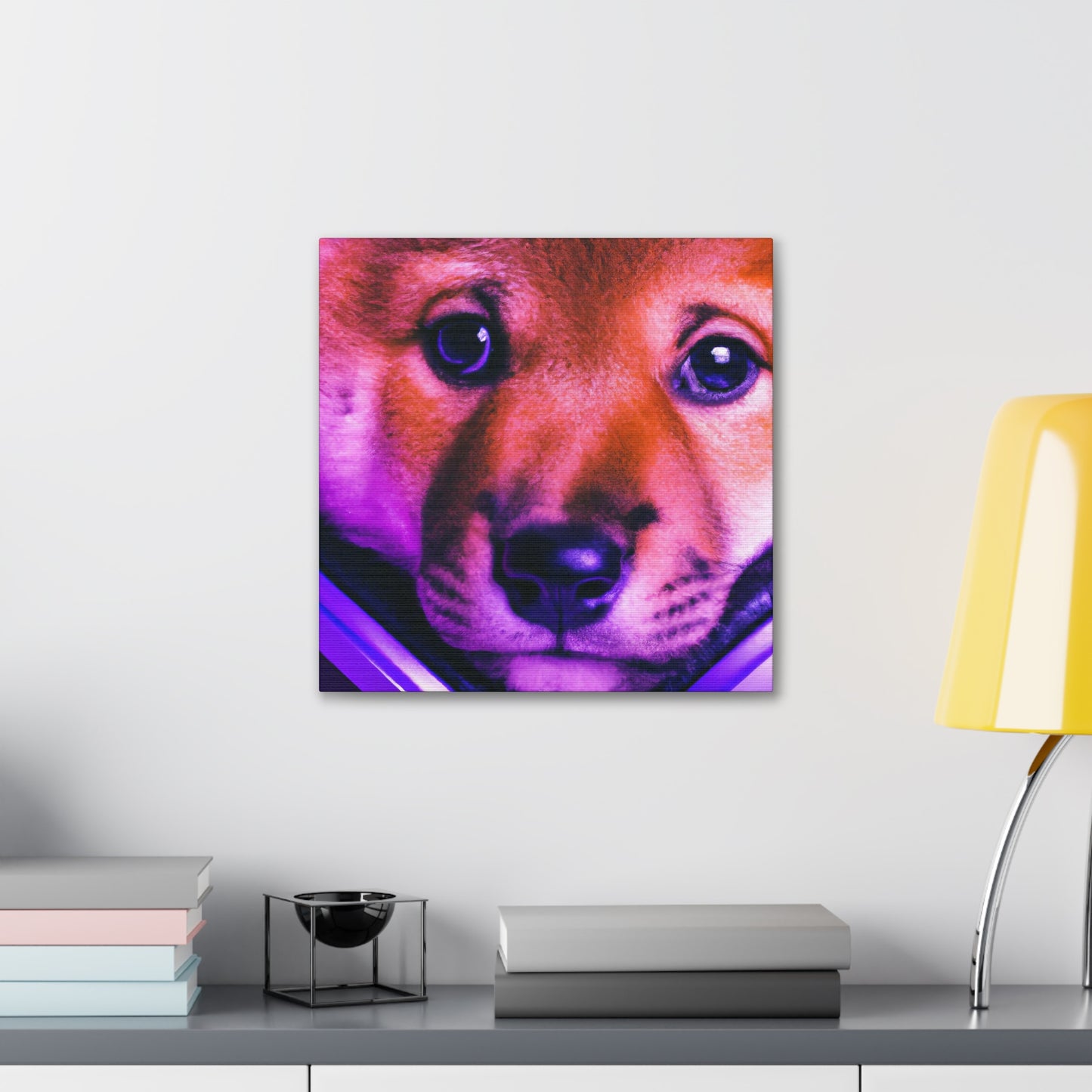 Kiran Karni - Shiba Inu - Canvas