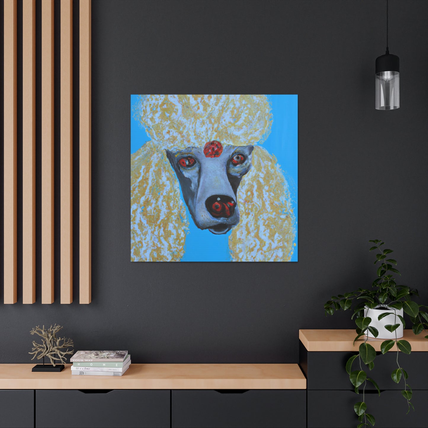 Kingetra Alundar - Poodle - Canvas