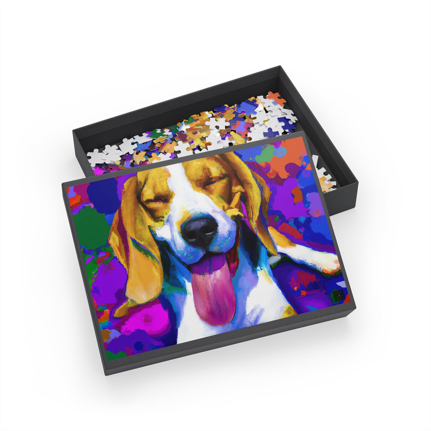 Gwendolynne the Noble Artist - Beagle Puppy - Puzzle