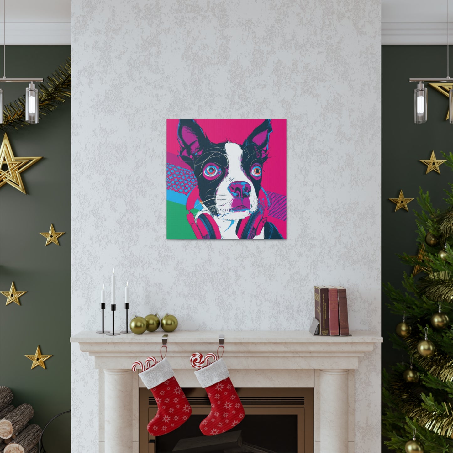 Victorius St.Johnstone - Boston Terrier - Canvas