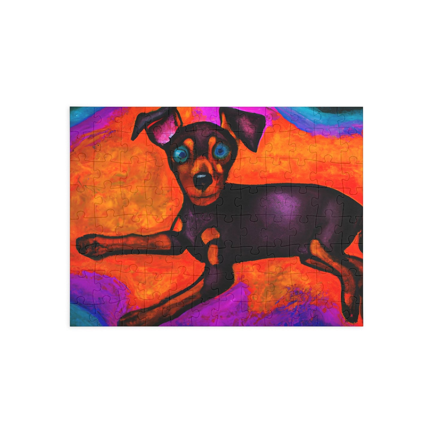 Yves Dupré - Miniature Pinscher Puppy - Puzzle