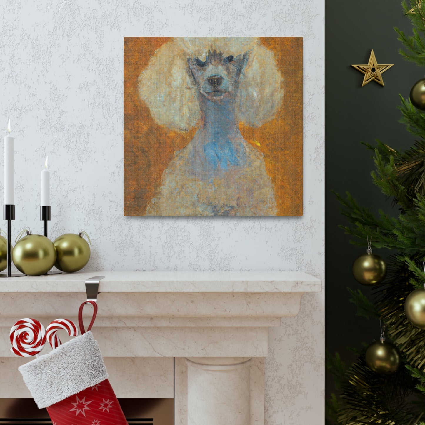 Kingston DeGallasane - Poodle - Canvas