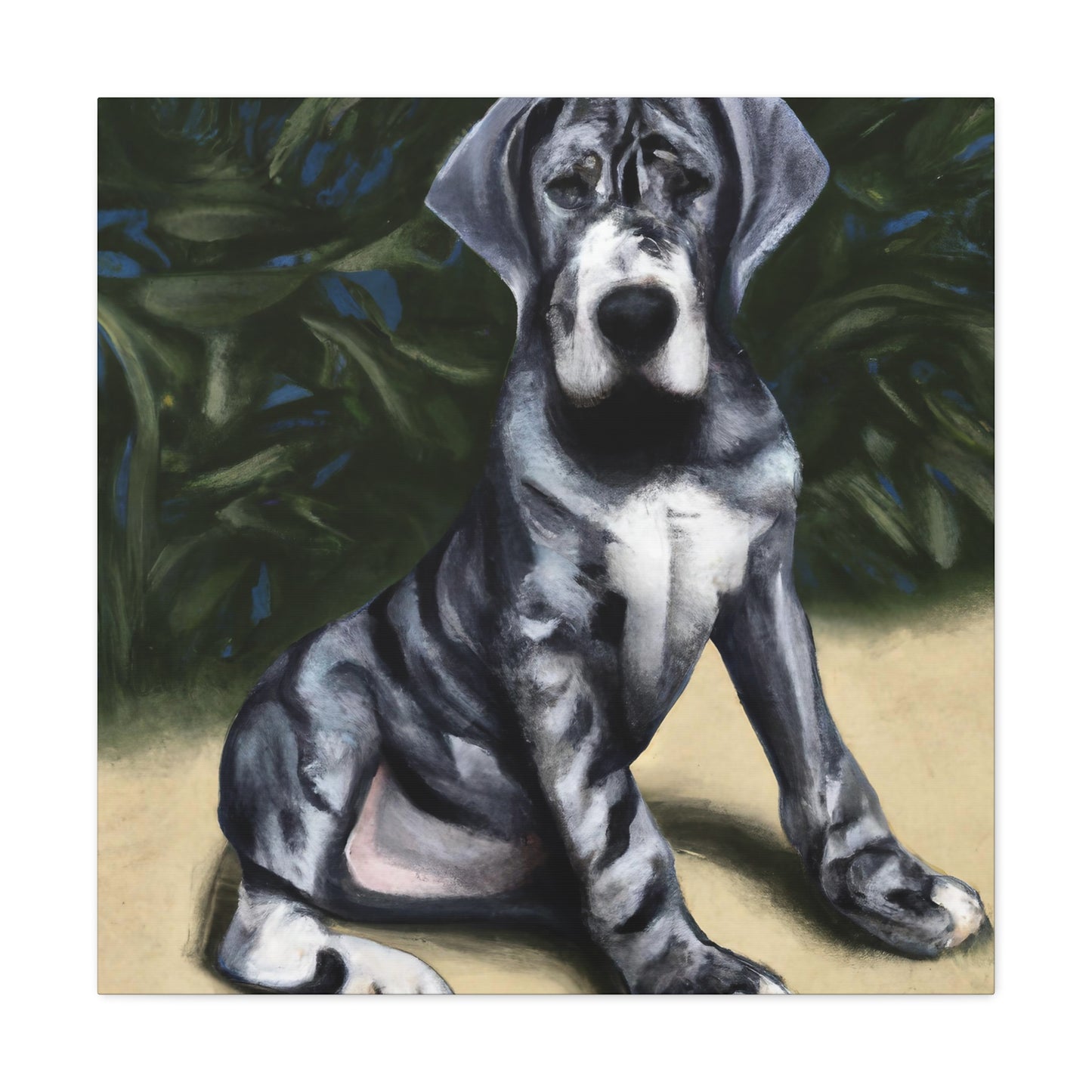 Dame Agneta de Valois - Great Dane - Canvas