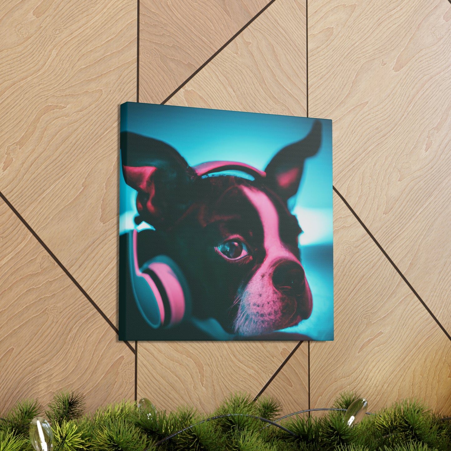 Ariston Cortez-Lancaster - Boston Terrier - Canvas