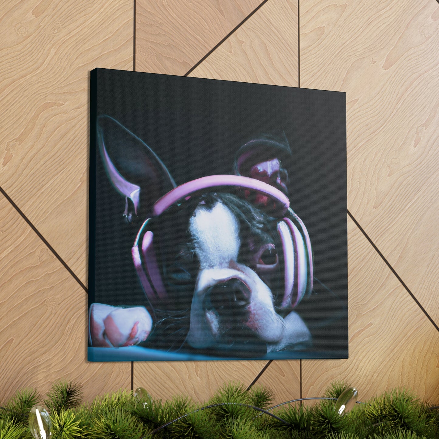 The Baron of Boston - Lady Camille DeVere - Boston Terrier - Canvas