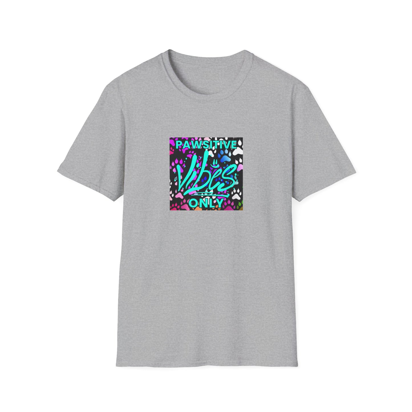 Optimistico. - "Pawsitive Vibes Only" Unisex Tee