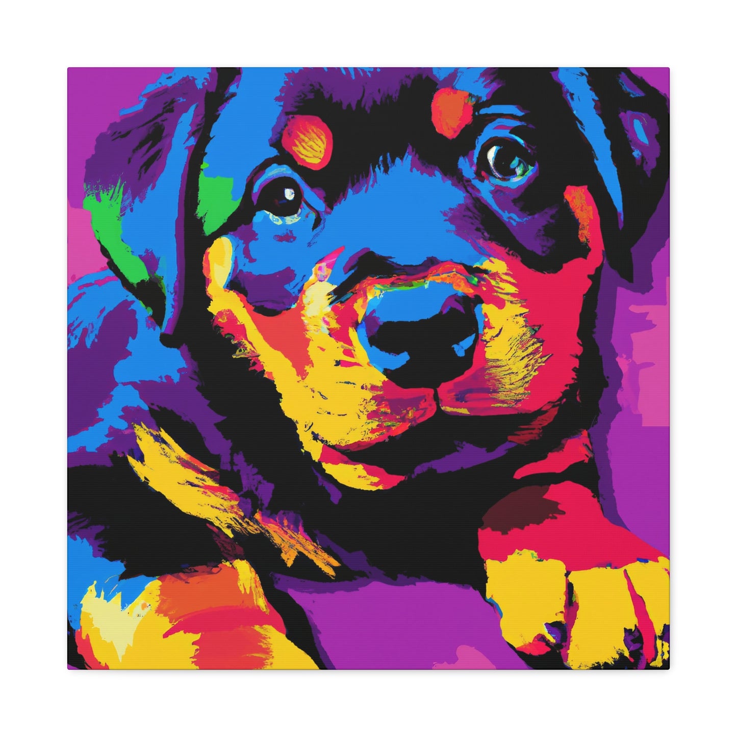 Countess Adelheid von Gottesheim - Rottweiler - Canvas