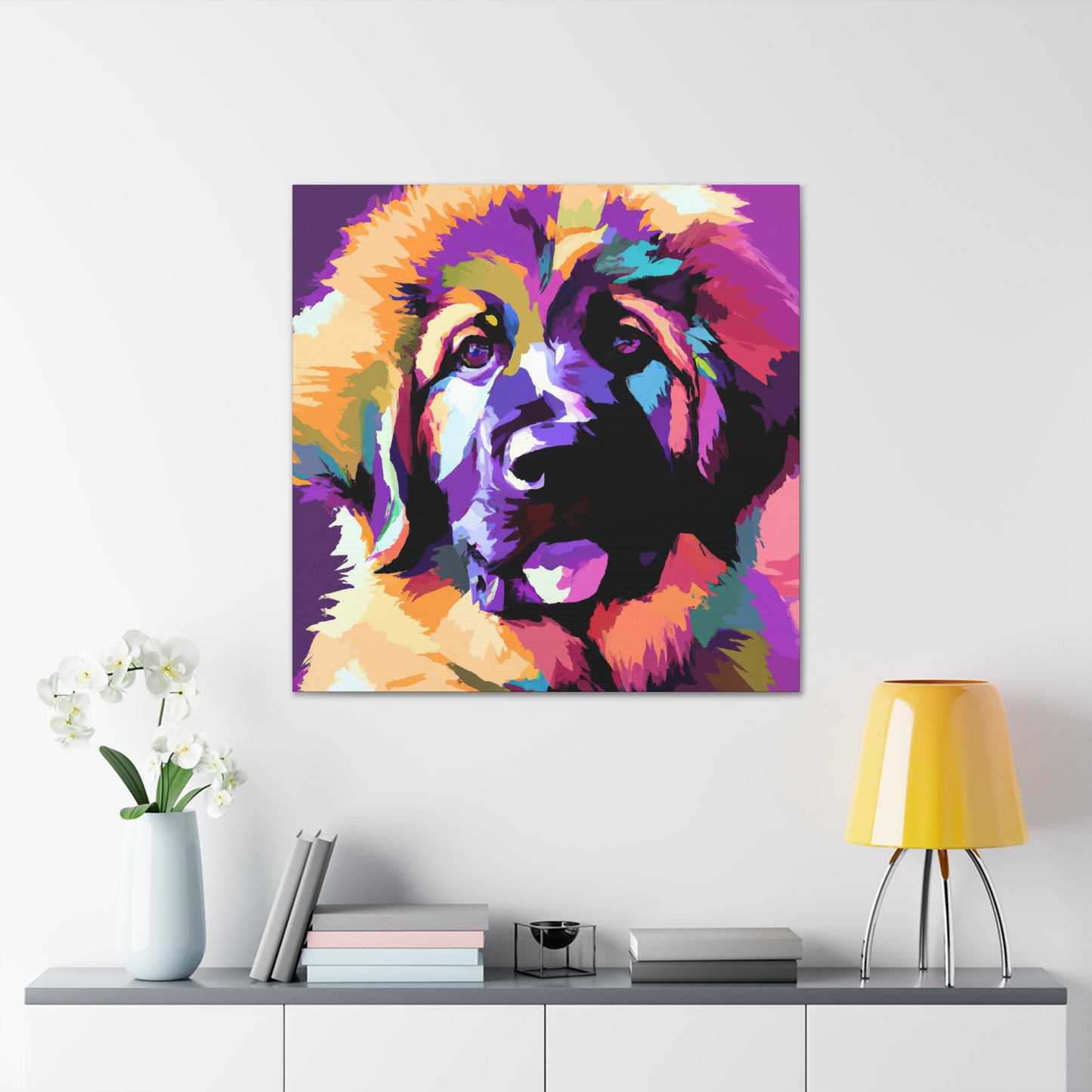 Countess Sofia von Rosensweig - Leonberger - Canvas