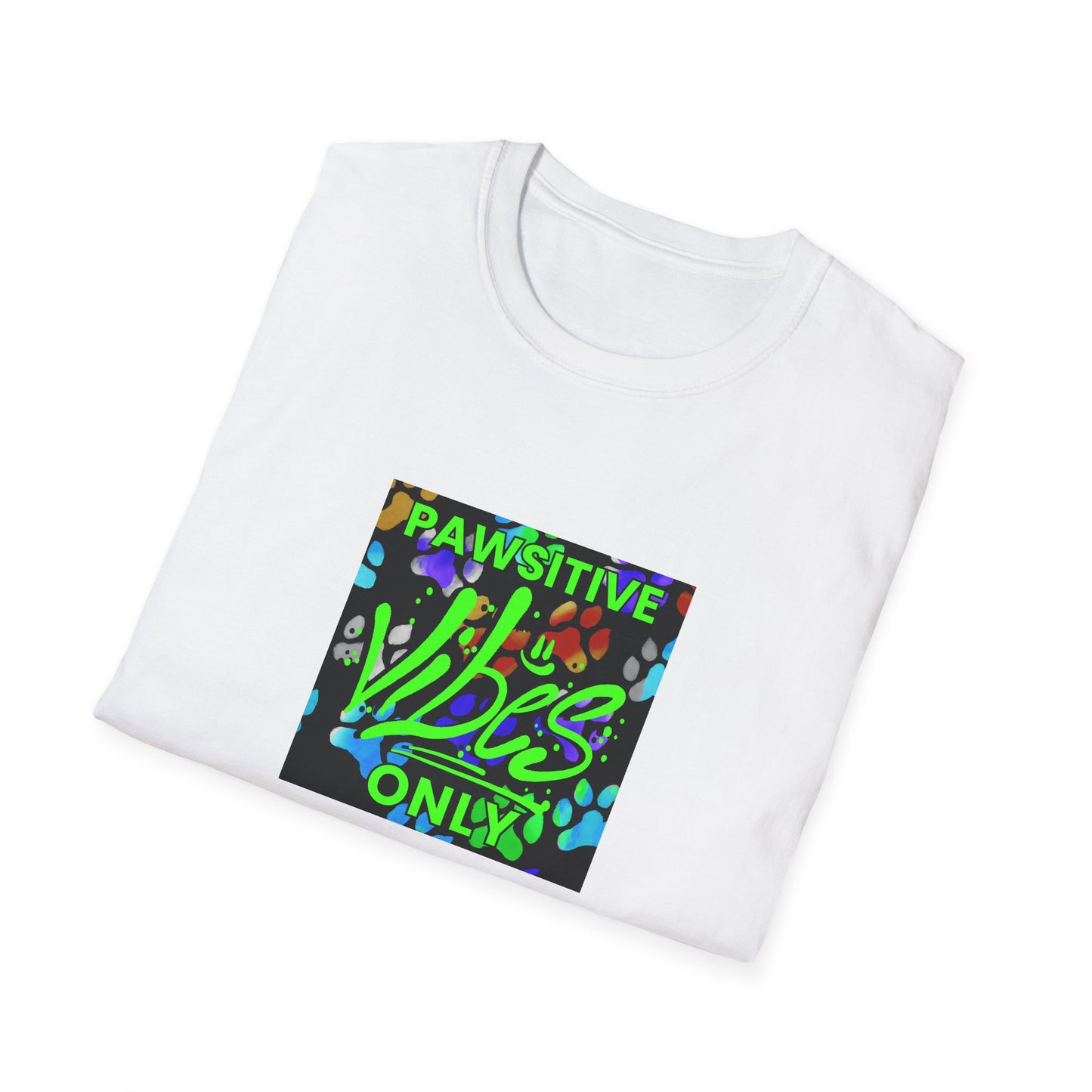 Optimistic Oracle Manoj - "Pawsitive Vibes Only" Unisex Tee