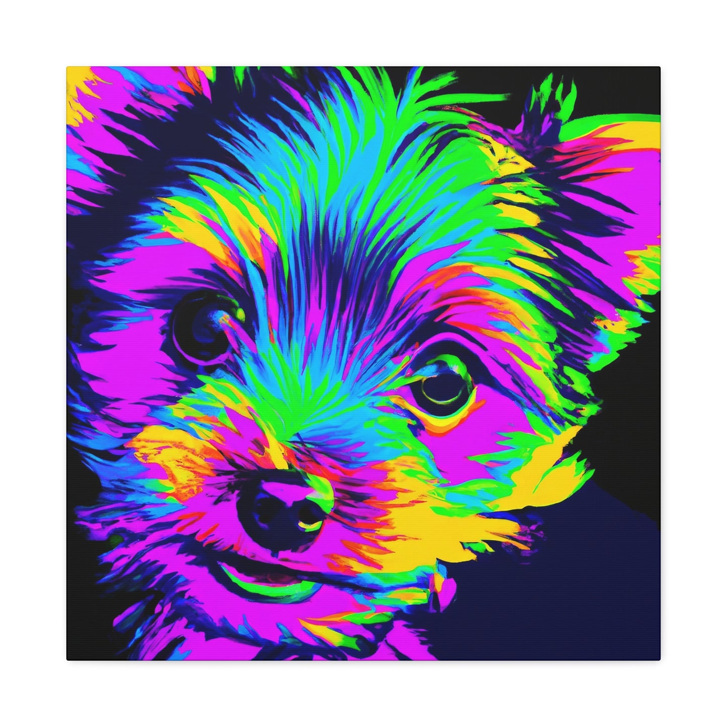 Siranthe Aurora Von Rothwein - Yorkie Puppy - Canvas