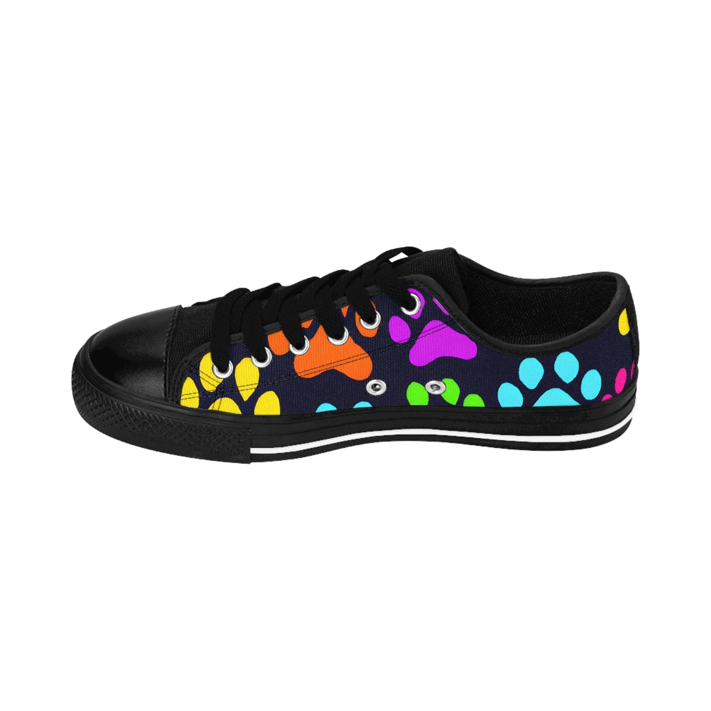 Mintzette Lafontaine - Paw Print - Low-Top