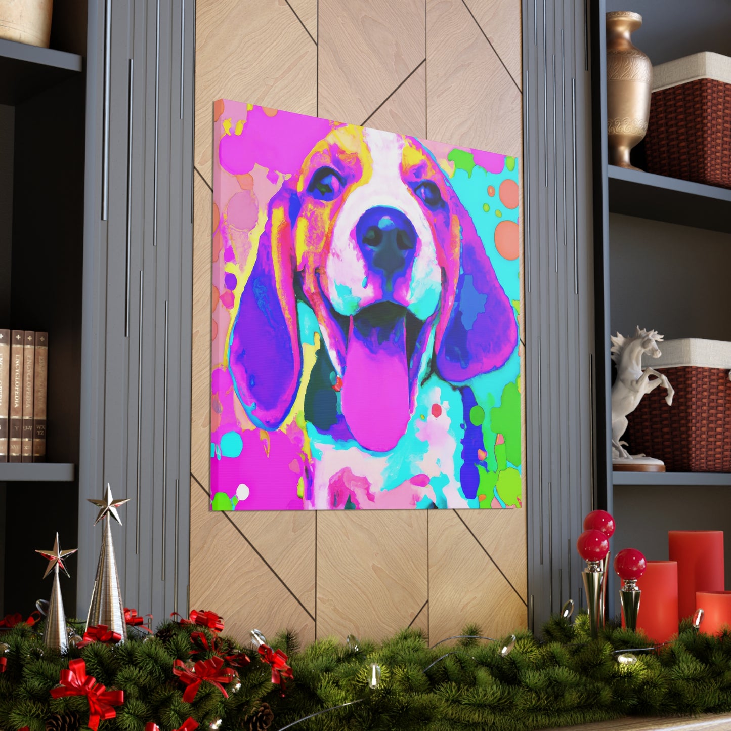 Aristophanes de le Roché noble - Beagle Puppy - Canvas