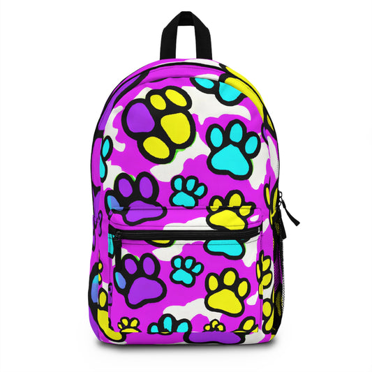 Thérèse la Mode - Paw Print - Backpack
