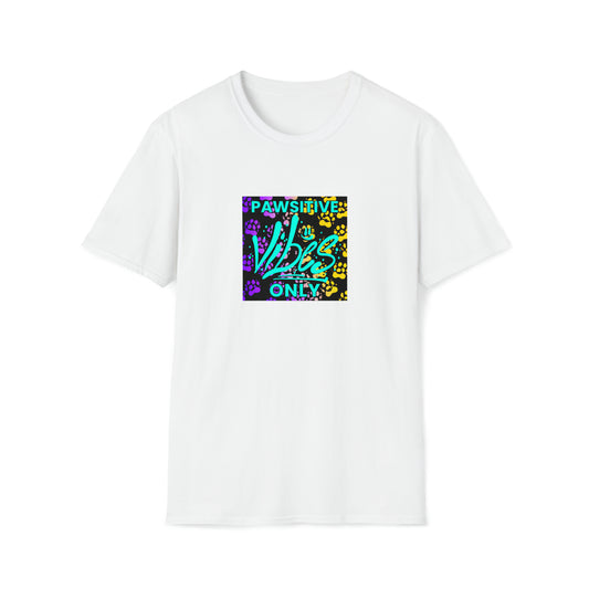 Joyful Minerva - "Pawsitive Vibes Only" Unisex Tee