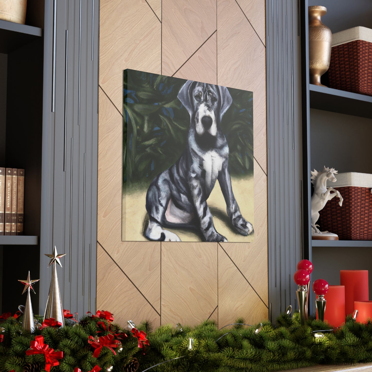 Dame Agneta de Valois - Great Dane - Canvas