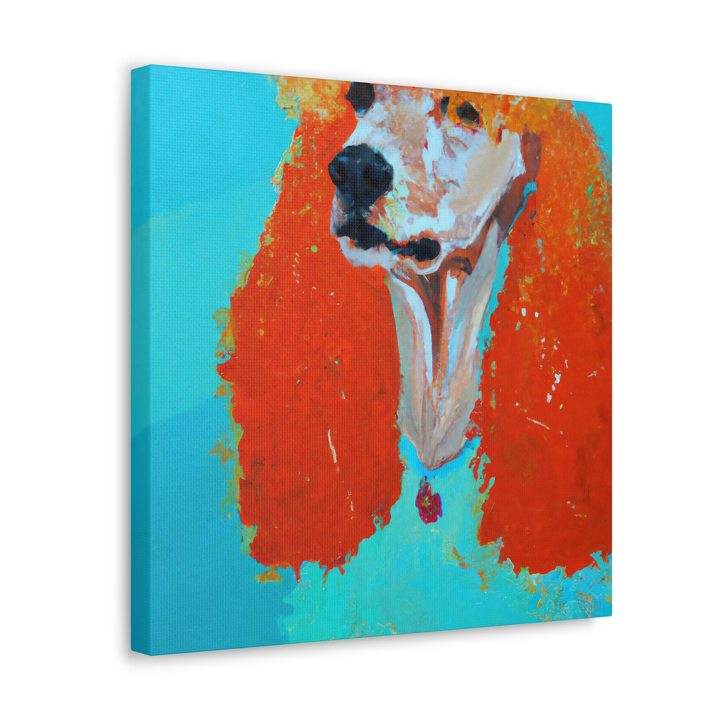 King Osvalde de Franchi - Poodle - Canvas