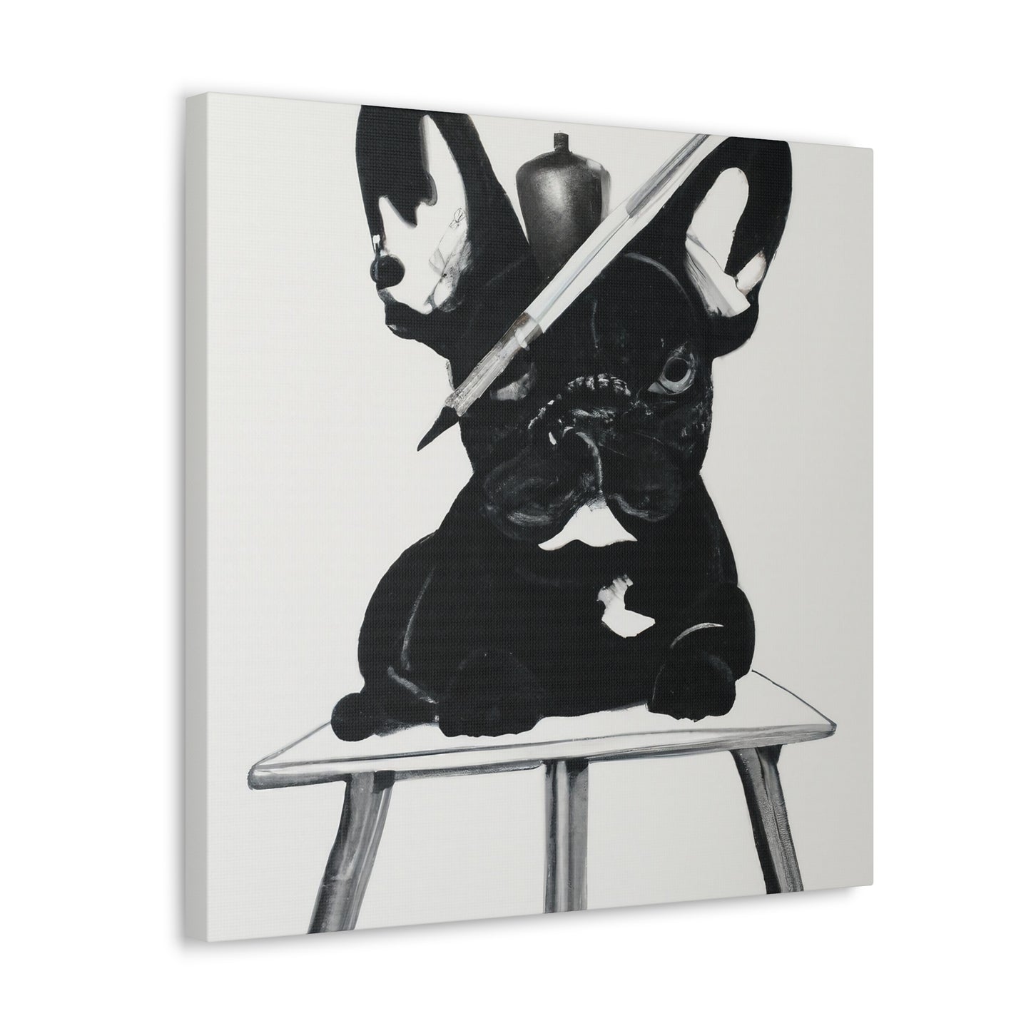 Clara de Portlandia (French Bulldog) - Canvas