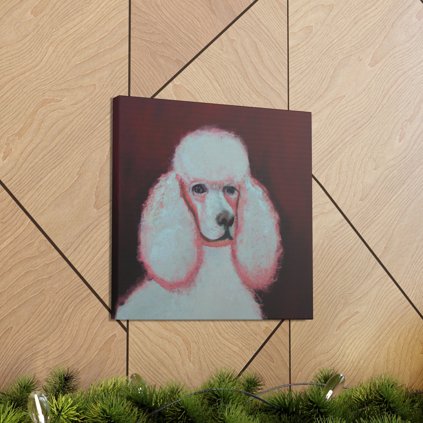 Lady Fedia of Rouen. - Poodle - Canvas