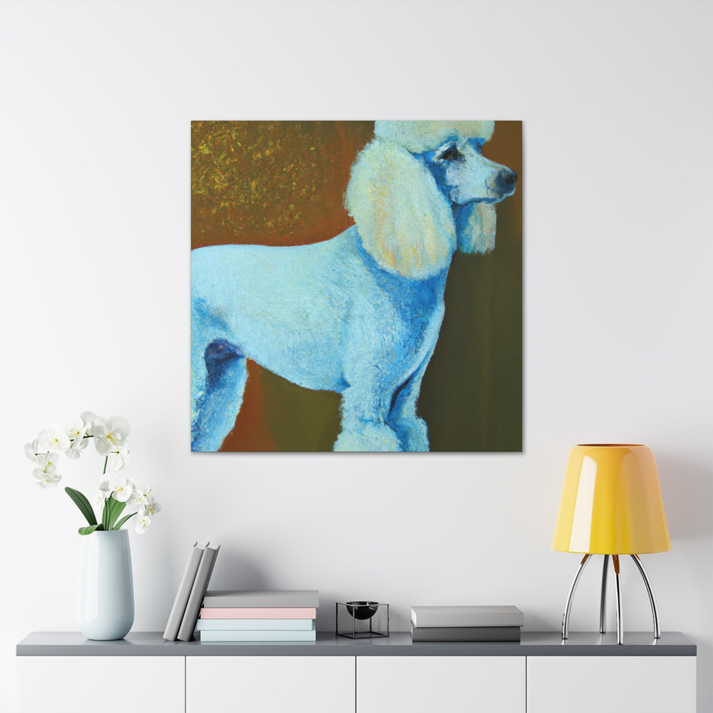 Countess Eadgyth di Rovere - Poodle - Canvas