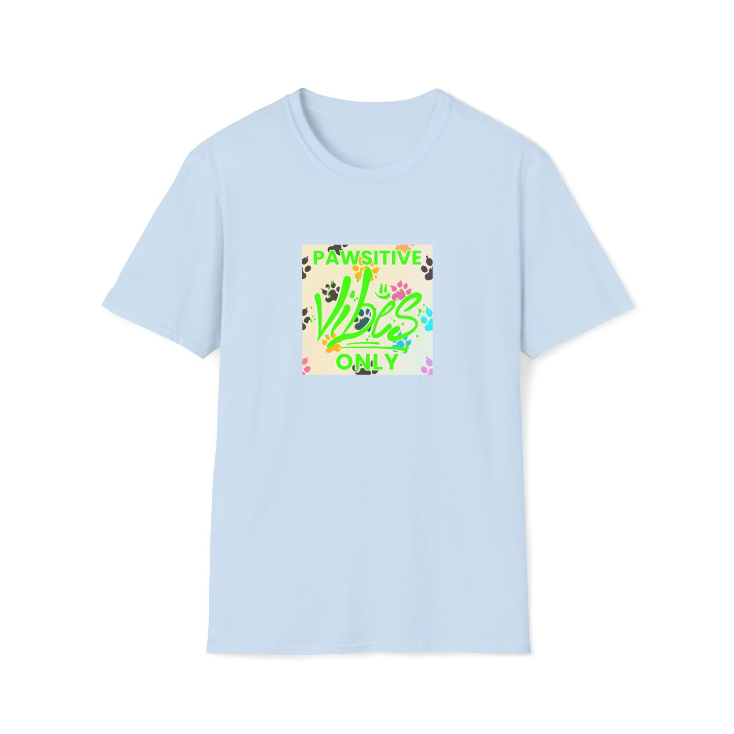 Thinkitator Sunshine - "Pawsitive Vibes Only" Unisex Tee