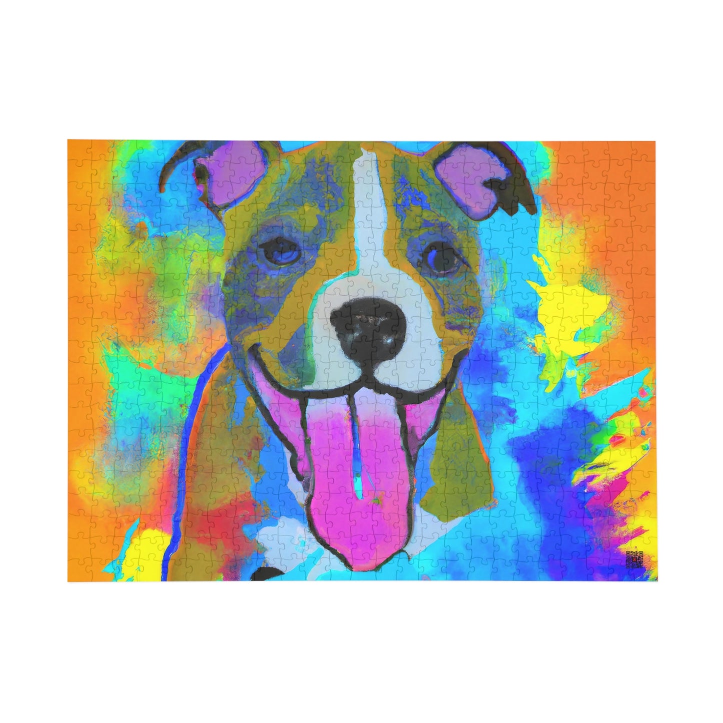 The Royal Painter - Lady Augusta Sommerset - Pitbull Puppy - Puzzle