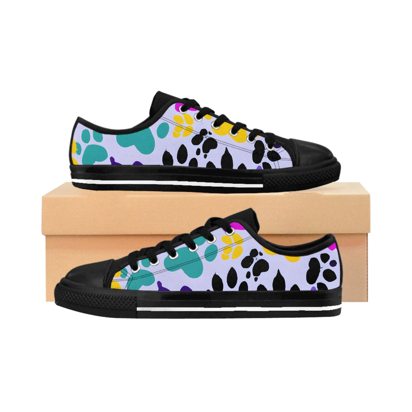 Lyette Lafourau - Paw Print - Low-Top