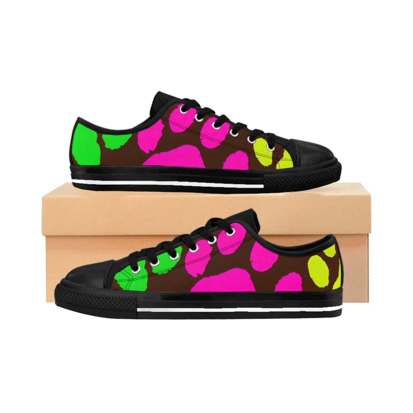 Fernande Boutonnier - Paw Print - Low-Top