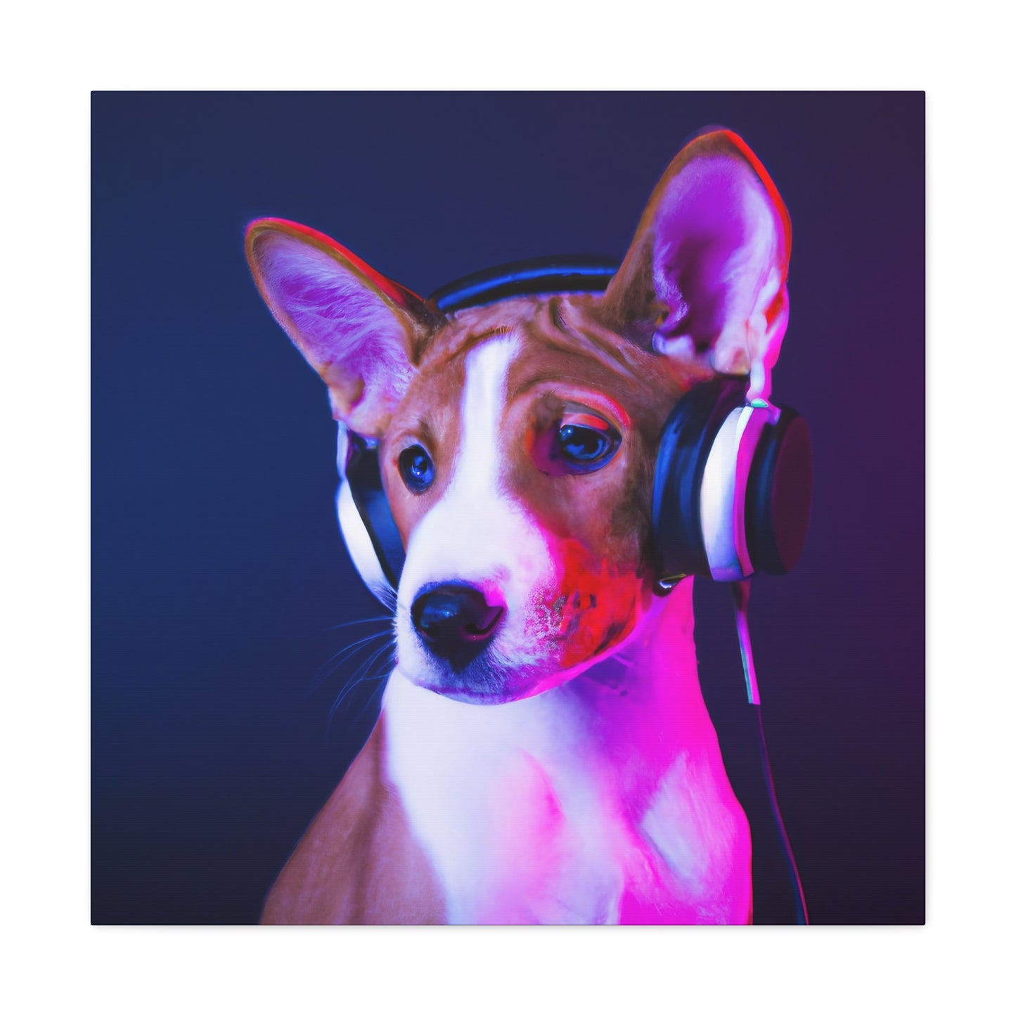 Dalia Ching-Nur - Basenji - Canvas